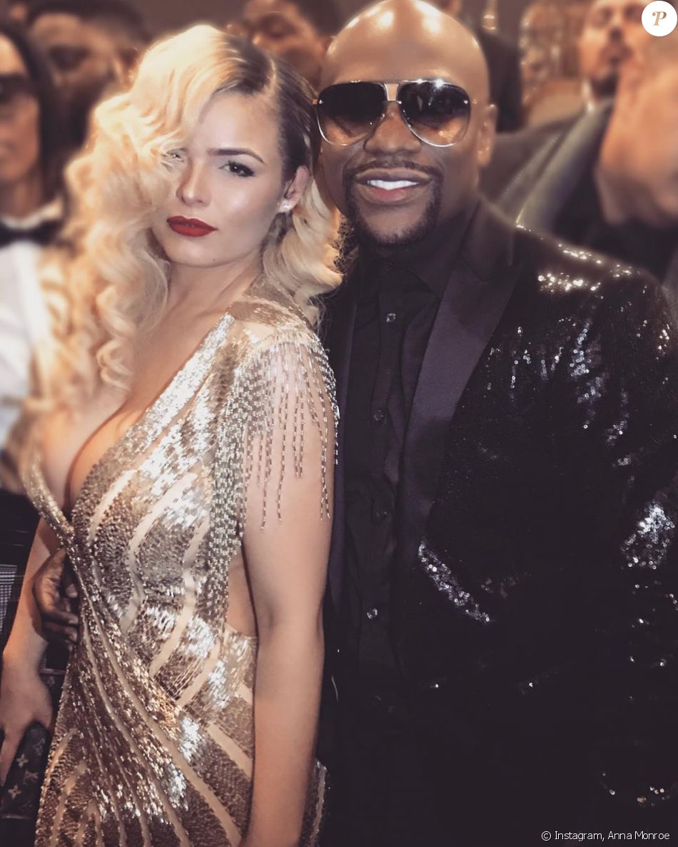 Anna Monroe et Floyd Mayweather en 2018.