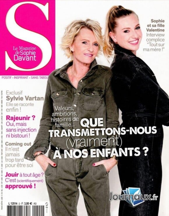 Retrouvez l'interview de Sylvie Vartan dans S Le Magazine de Sophie Davant, n° 2 du 21 janvier 2021.
