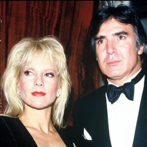 Sylvie Vartan et Tony Scotti - Soirée au Maxim's.