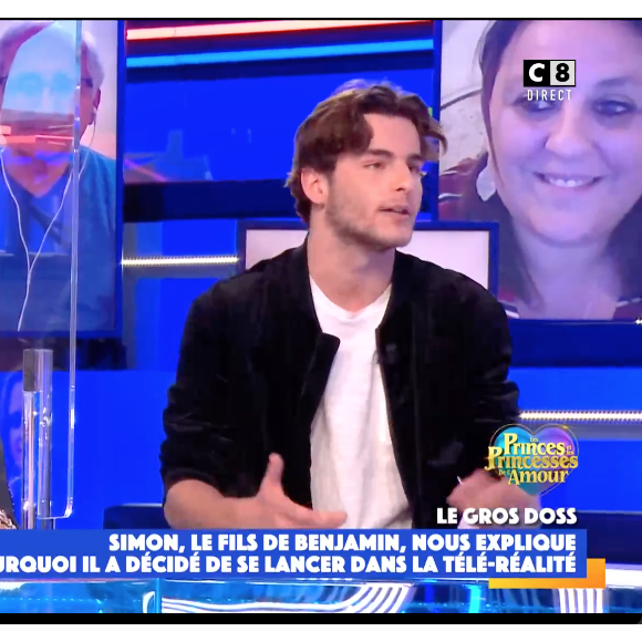 Benjamin et Simon Castaldi dans TPMP le 22 janvier 2021 sur C8.