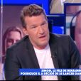 Benjamin Castaldi dans TPMP le 22 janvier 2021 sur C8.