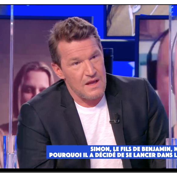 Benjamin Castaldi dans TPMP le 22 janvier 2021 sur C8.