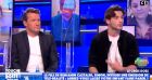 Benjamin Castaldi et son fils Simon dans "Touche pas à mon poste".