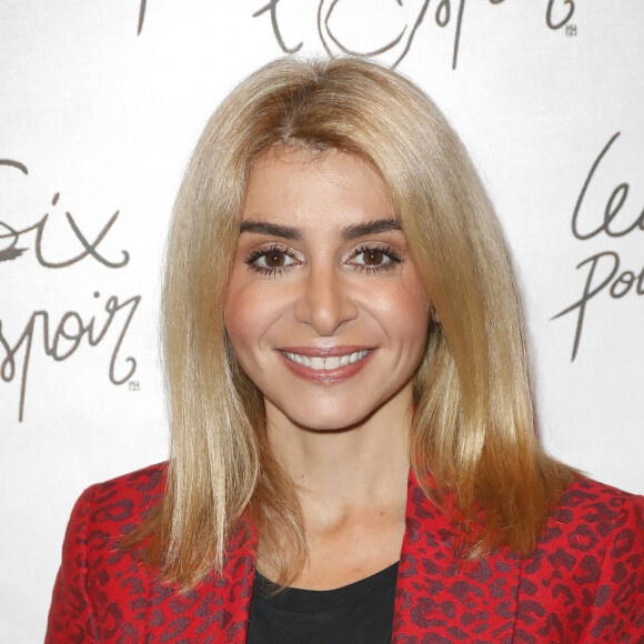 Julie Zenatti - Photocall - Concert caritatif "Leurs Voix pour l'Espoir" au profit de la recherche contre le cancer du pancréas, créé et présenté par L. Cholewa à l'Olympia à Paris, le 7 octobre 2019. Porté par le succès de ses précédentes éditions et une mobilisation toujours plus forte, le concert "Leurs Voix pour l'Espoir" revient pour la 8ème année, s'imposant comme LE rendez-vous caritatif de la rentrée. Cette année encore, de nombreux artistes donnent de la voix sur la scène de l'Olympia pour récolter des fonds en faveur de la Fondation A.R.C.A.D (Aide et recherche en Cancérologie Digestive) et aider la recherche contre le cancer du pancréas. © Marc Ausset-Lacroix - Pierre Perusseau / Bestimage