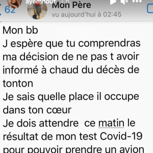 Ayem Nour annonce la mort de son oncle sur Instagram - 25 janvier 2021