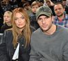 Caroline Receveur et Hugo Philip au match de NBA Game Paris 2020 entre les Bucks de Milwaukee et les Charlotte Hornet à l'AccorHotels Arena à Paris. © Veeren / Bestimage 