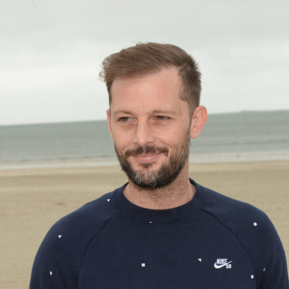Nicolas Duvauchelle - Rendez-vous sur la plage de La Baule lors de la 4ème édition le Festival du Cinéma et Musique de Film de La Baule le 10 novembre 2017. © Rachid Bellak/Bestimage