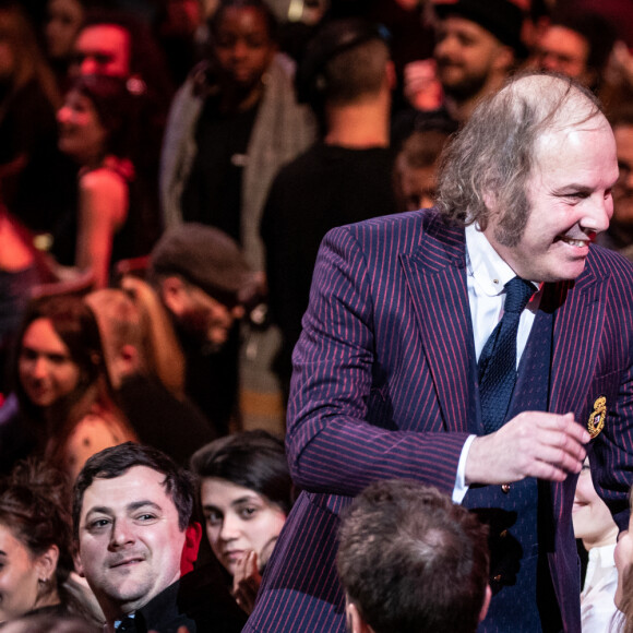 Philippe Katerine (Artiste masculin de l'année) et sa compagne Julie Depardieu - 35ème cérémonie des Victoires de la musique à la Seine musicale de Boulogne-Billancourt, le 14 février 2020. © Cyril Moreau/Bestimage