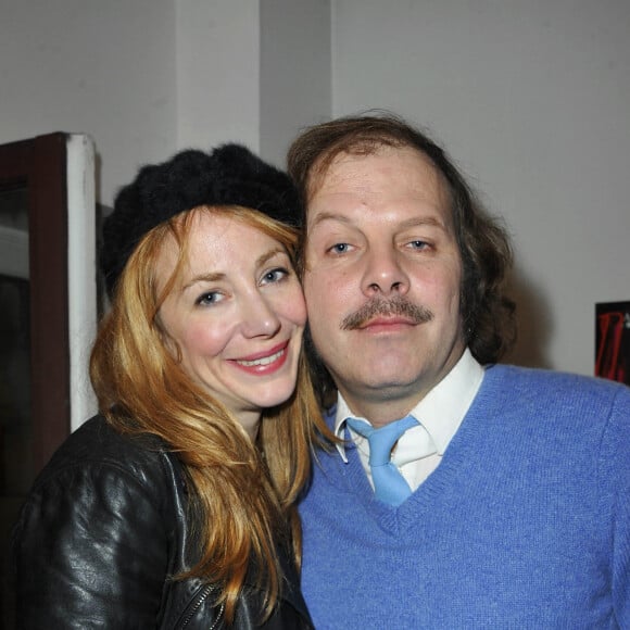 Julie Depardieu et Philippe Katerine au théâtre du Châtelet, à Paris, en 2012.