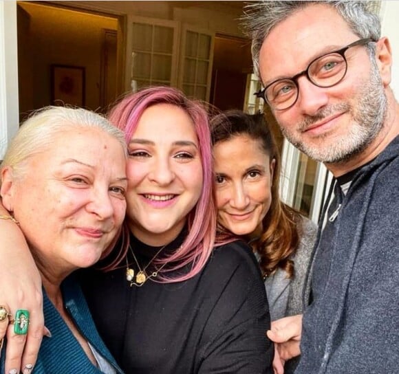 Marilou Berry en famille sur Instagram. Le 17 janvier 2021.