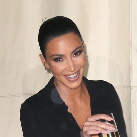 Kim Kardashian à la sortie d'une soirée lors de la New York Fashion Week, le 12 septembre 2019.
