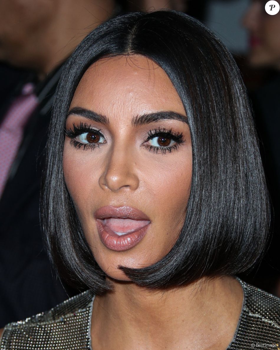 Kim Kardashian au défilé Prêt à porter Serena Williams Printemps/Eté 2020 lors de la Fashion Week de New York City, New York, Etats-Unis