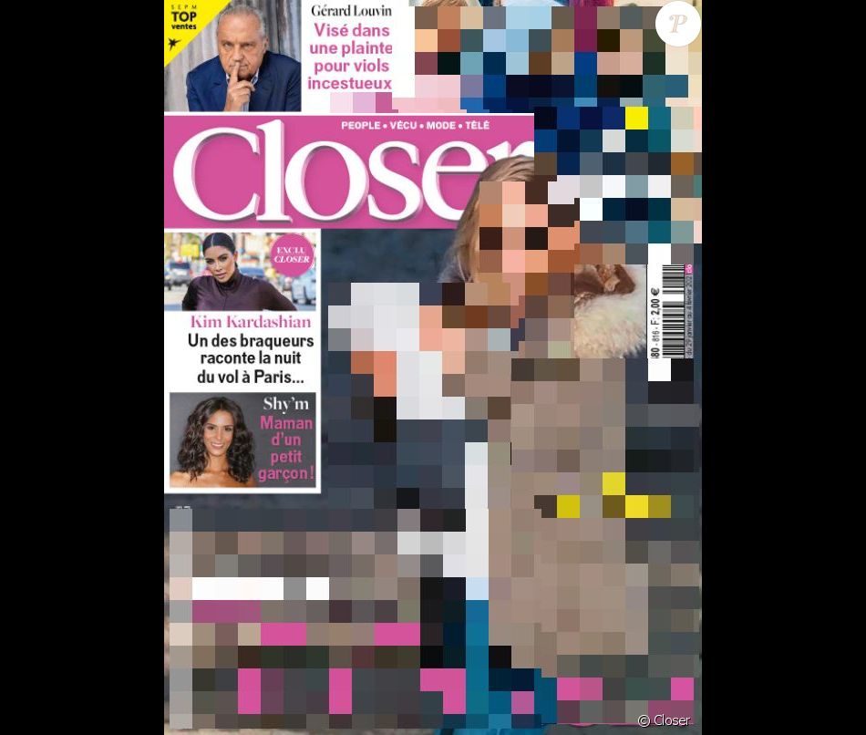 Une de "Closer" en date du jeudi 29 janvier 2021.
