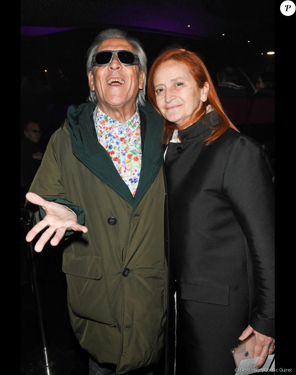 Exclusif - Gilbert Montagné et sa femme Nikole au concert de Dave à Bobino à Paris © Coadic Guirec/Bestimage
