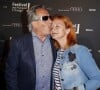 Exclusif - Gilbert Montagne et sa femme Nikole Festival des Musiques a l'Image dans le cadre des Audi Talents Awards en hommage a Steven Spielberg et John Williams au Grand Rex, à Paris le 6 octobre 2013