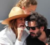 Daphné Bürki et son mari Gunther Love - Célébrités dans les tribunes des internationaux de France de tennis de Roland Garros à Paris, France, le 6 juin 2019. © Jacovides-Moreau/Bestimage