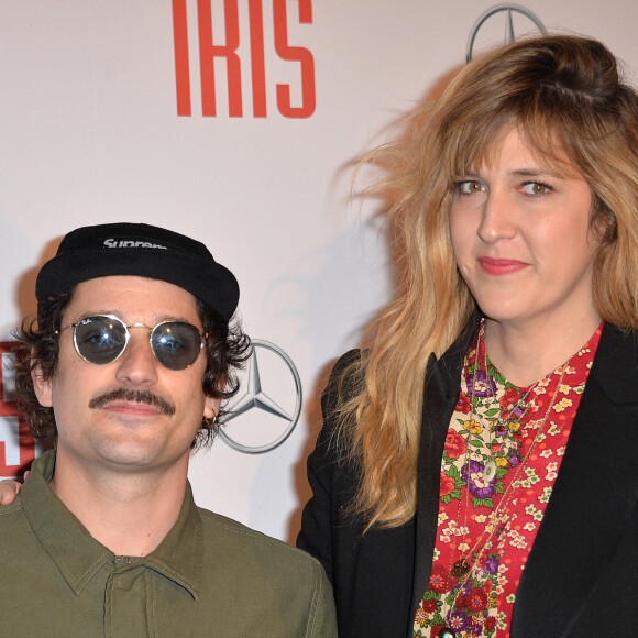 Daphné Bürki et son fiancé Gunther Love- Avant-première du film "Iris" au cinéma Gaumont Champs-Elysées à Paris, le 14 novembre 2016. © Veeren/Bestimage