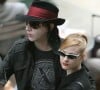 Marilyn Manson et sa fiancée Evan Rachel Wood à Paris en juin 2007.