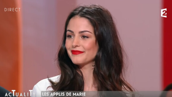Marie Treille-Stefani dans "Actuality" sur France 2 en 2017