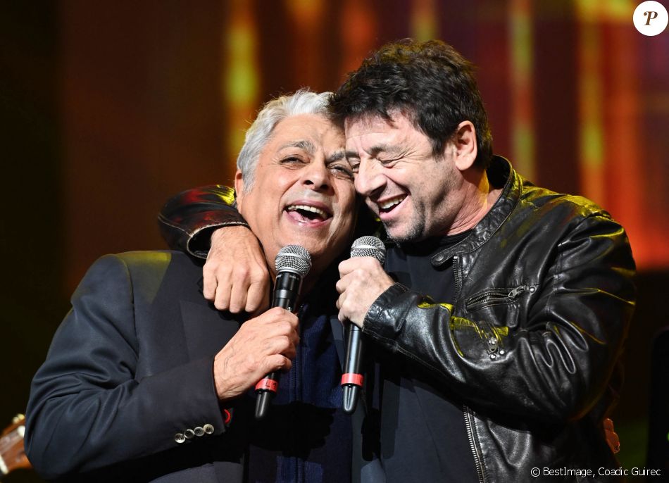 Exclusif - Enrico Macias et Patrick Bruel - Grande Soirée de la Solidarité Tsédaka 2019 au Palais des Congrès à Paris. Le 16 décembre 2019. © Coadic Guirec / Bestimage