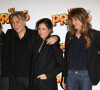 Richard Berry, sa compagne Pascale Louange et ses filles Josephine Berry et Coline Berry - Premiere du film "Les Profs" au Grand Rex à Paris