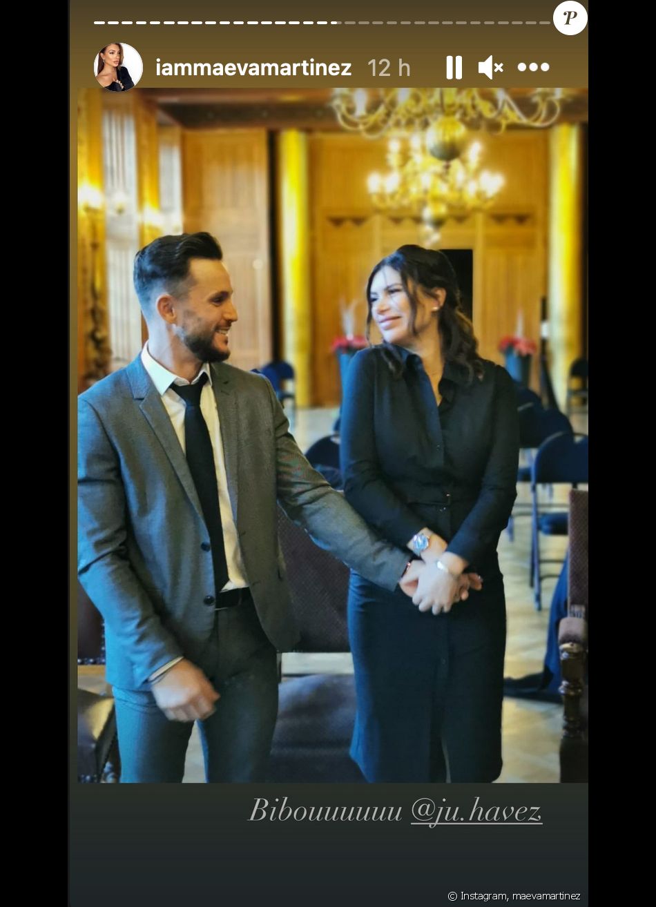 Maeva Martinez Et Son Mari Maeva Martinez a épousé son compagnon Julien lundi 28 décembre 2020 à la  mairie de Nantes - Instagram - Purepeople