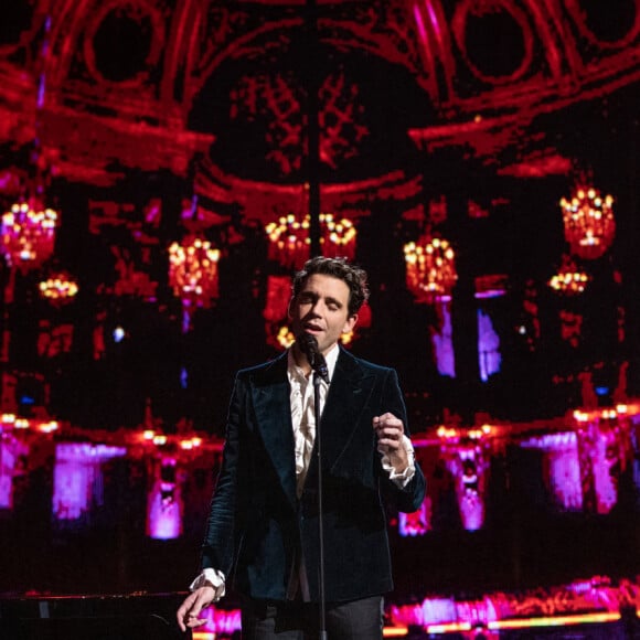 Exclusif - Mika en concert à l'Opéra Royal de Versailles, diffusé le 5 février sur France 5. Le 16 décembre 2020 © Cyril Moreau / Bestimage 