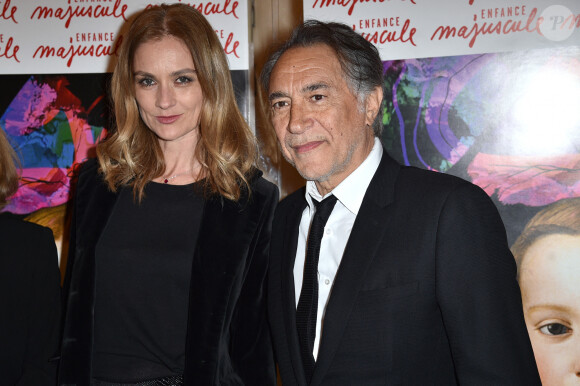 Richard Berry (Président) et sa femme Pascale Louange - Gala d'Enfance Majuscule donné au profit de l'enfance maltraitée à la salle Gaveau à Paris, le 25 mars 2019. © Giancarlo Gorassini/Bestimage 