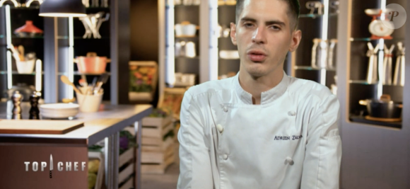 Adrien, candidat de "Top Chef 2021", sur M6.
