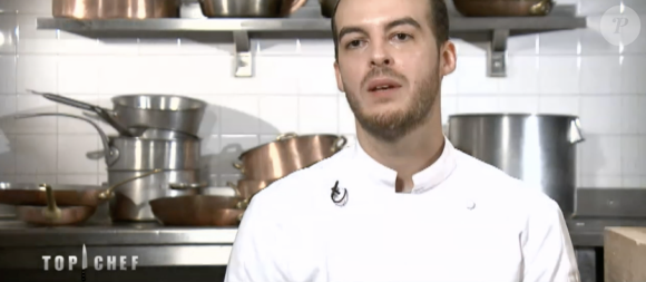 Bruno, candidat de "Top Chef 2021", sur M6.