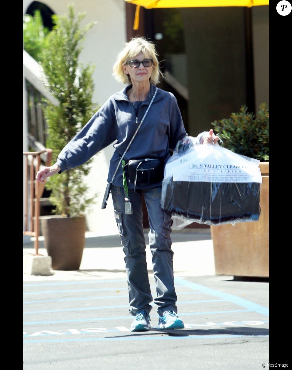 Exclusif -Olivia Newton-John a passé l'après-midi avec sa fille Chloe Rose Lattanzi à Los Angeles, le 25 juin 2019.