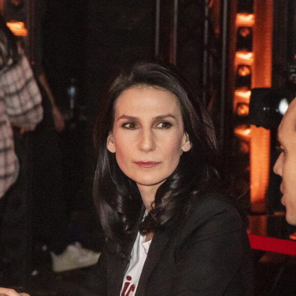 Exclusif - Marie Drucker, Gaël Faye - Enregistrement de l'émission "On Est En Direct" (OEED), présentée par Laurent Ruquier, diffusée sur France 2 le 6 février. © Jack Tribeca / Bestimage