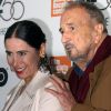 Nahal Tajadod et son mari Jean-Claude Carrière - Les célébrités posent lors du photocall de la première du film 'At Eternity's Gate' à l'occasion du 56ème festival du film de New York le 12 octobre 2018. 
