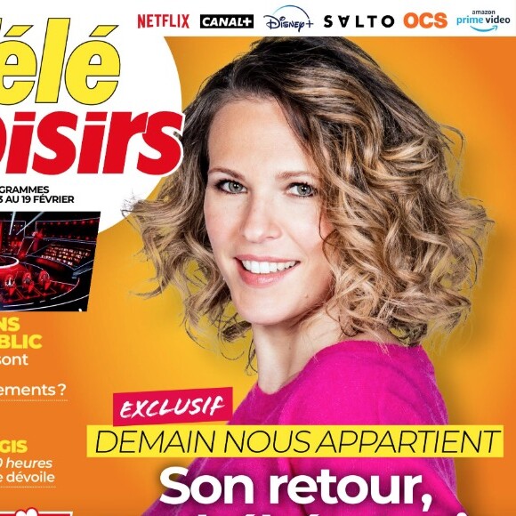 Retrouvez l'interview de Lorie Pester dans le magazine Télé Loisir, n° 1824 du 8 février 2021.