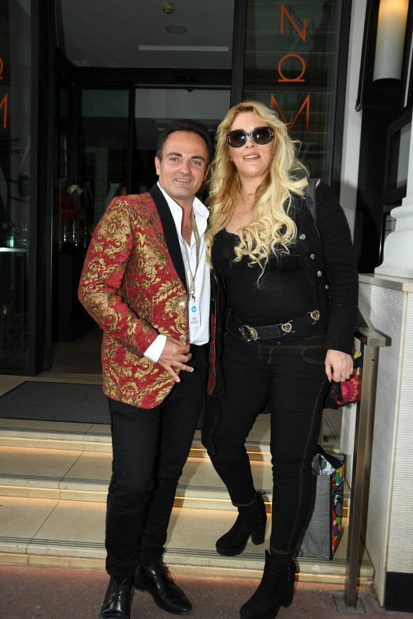 Exclusif - Laurent Amar et Loana Petrucciani arrivent à l'hôtel Five Seas lors du 72ème Festival International du Film de Cannes, France, le 21 mai 2019. 