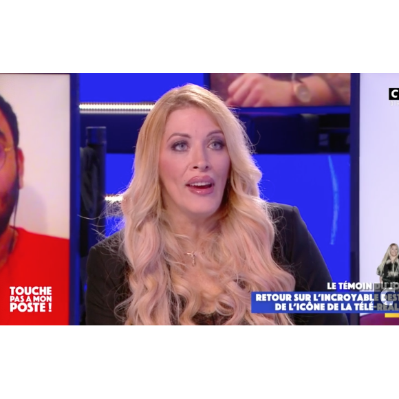 Loana évoque sa fille Mindy dans "Touche pas à mon poste", sur C8.