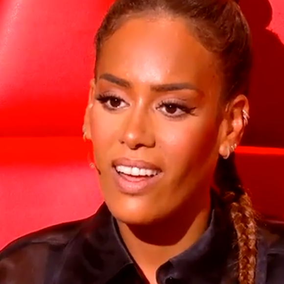 Amel Bent dans "The Voice 2021" - Émission du 13 février 2021, TF1