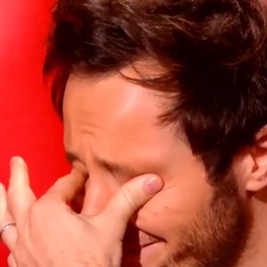 Vianney en larmes dans "The Voice 2021" - Émission du 13 février 2021, TF1