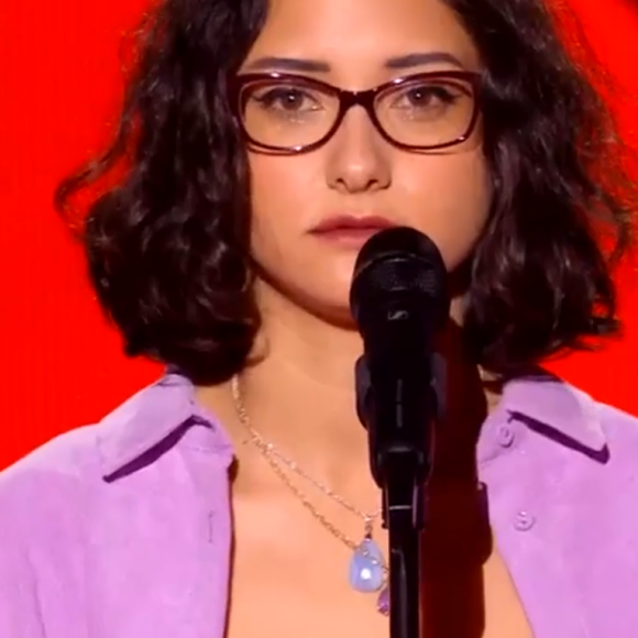 Marghe, Talent de Florent Pagny dans "The Voice 2021" - Émission du 13 février 2021, TF1