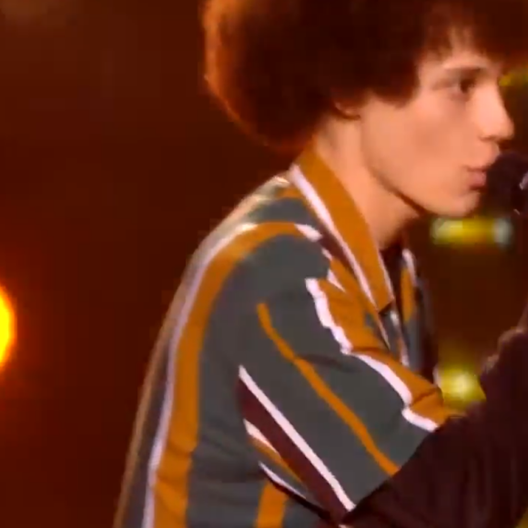 Robin, Talent de Amel Bent dans "The Voice 2021" - Émission du 13 février 2021, TF1