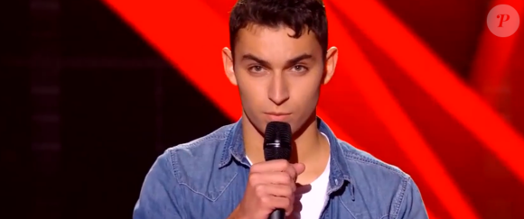 Tarik, Talent de Marc Lavoine dans "The Voice 2021" - Émission du 13 février 2021, TF1