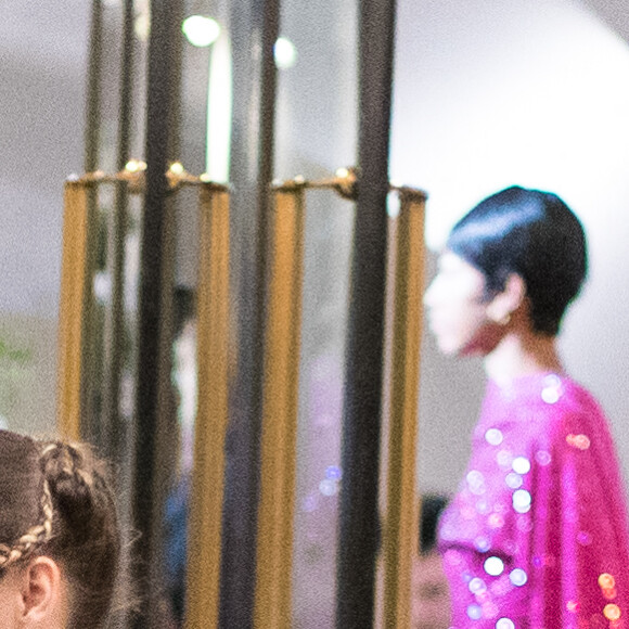 Leïla Bekhti et Marion Cotillard - Sortie du gala Vogue Foundation au Trianon à Paris. Le 02 juillet 2019. © Tiziano da Silva/Bestimage