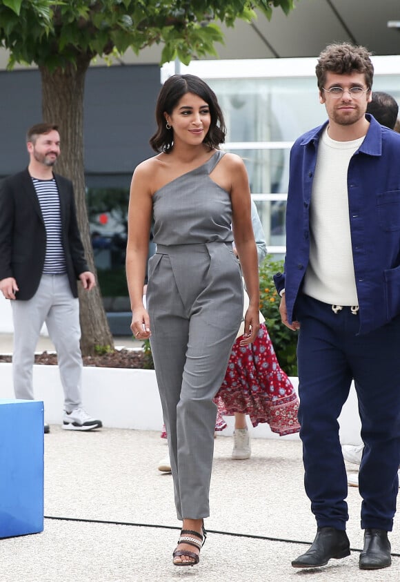 Leïla Bekhti et Arthur Dupont - Photocall du film "La Fameuse Invasion des ours en Sicile" lors du 72e Festival International du Film de Cannes. Le 21 mai 2019. © Jacovides-Moreau/Bestimage