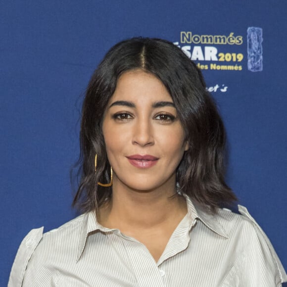 Leïla Bekhti - Photocall du "Déjeuner des Nommés César 2019" au restaurant le Fouquet's à Paris. Le 3 février 2019. © Olivier Borde/Bestimage