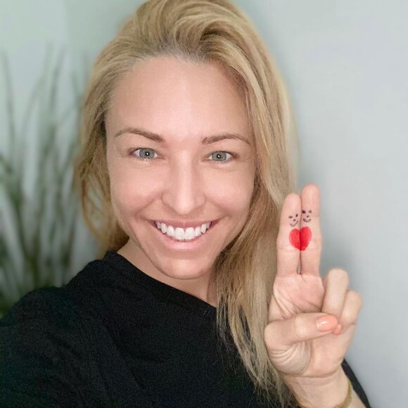 Natasha St-Pier et son fils Bixente sur Instagram, février 2021.