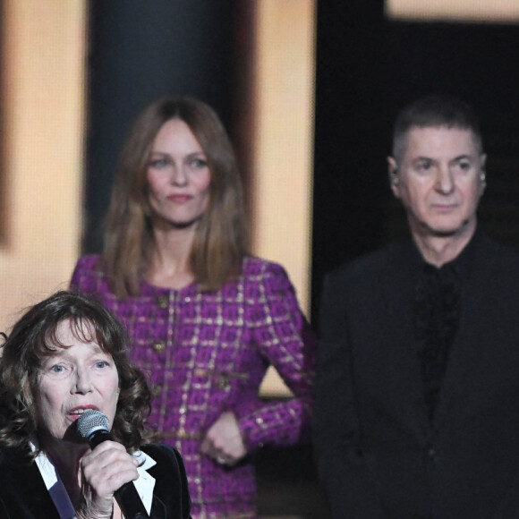 Jane Birkin, Eddy de Pretto, Vanessa Paradis, Etienne Daho et Thomas Dutronc - 36ème édition des Victoires de la Musique à la Seine Musicale à Boulogne-Billancourt, France, le 12 février 2021. © Coadic Guirec/Bestimage