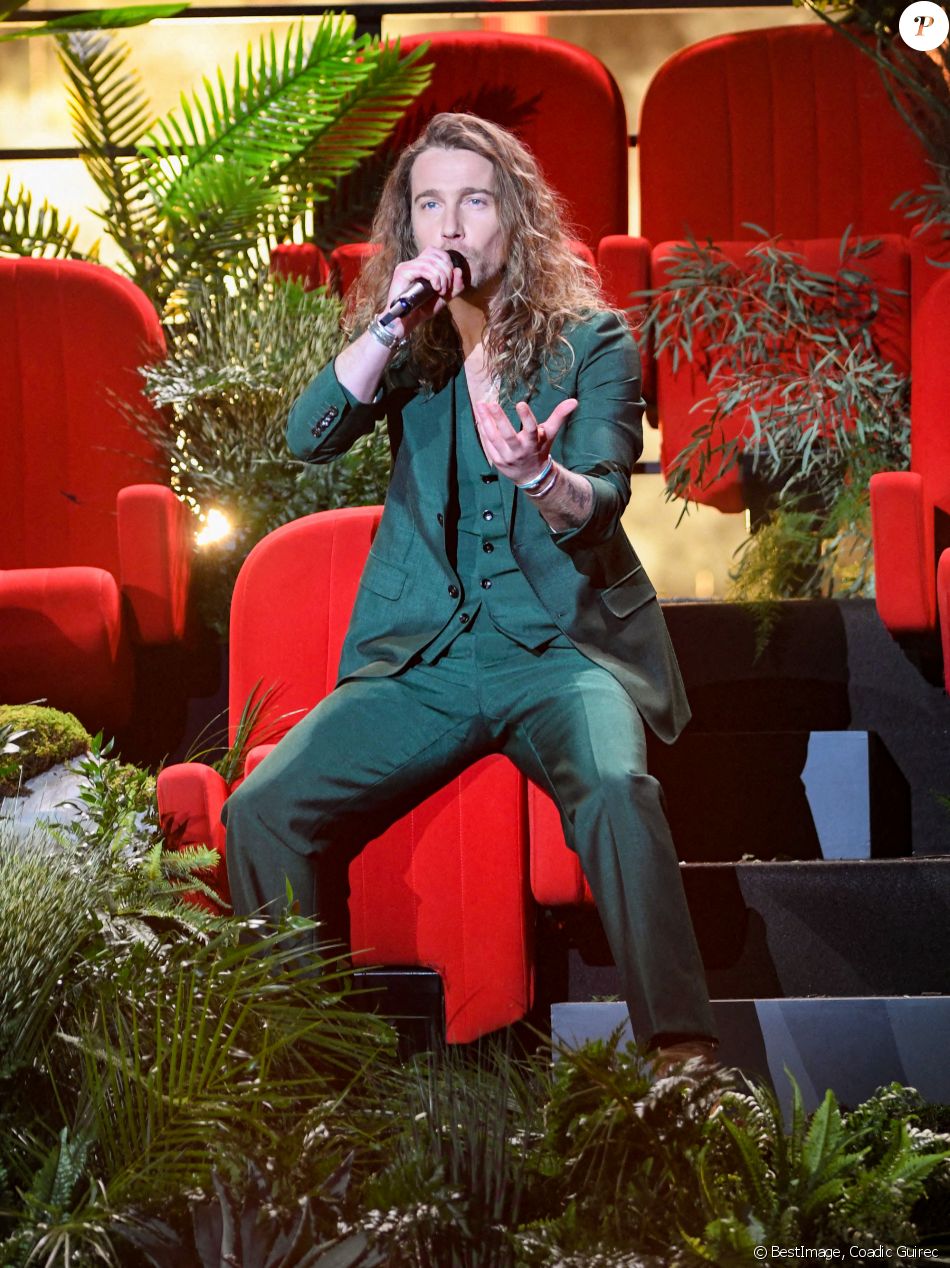 Exclusif - Julien Doré (nommé pour le meilleur Album pour Aimé) lors de la 36ème édition des Victoires de la Musique à la Seine Musicale à Boulogne-Billancourt, France, le 11 février 2021. © Coadic Guirec/Bestimage