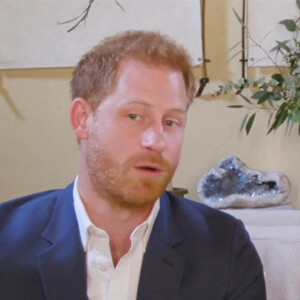 Le prince Harry, duc de Sussex, et Meghan Markle, duchesse de Sussex, en interview pour l'émission "Engineering A Better World TIME100". Le 20 octobre 2020.