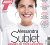 Alessandra Sublet en couverture du magazine "Télé 7 Jours".