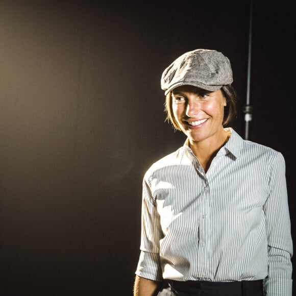 Alessandra Sublet - Backstage de l'enregistrement de l'émission "La Chanson secrète 7 " à la Scène musicale à Paris, qui sera diffusée le 15 janvier 2021 sur TF1. © Gaffiot-Moreau / Bestimage